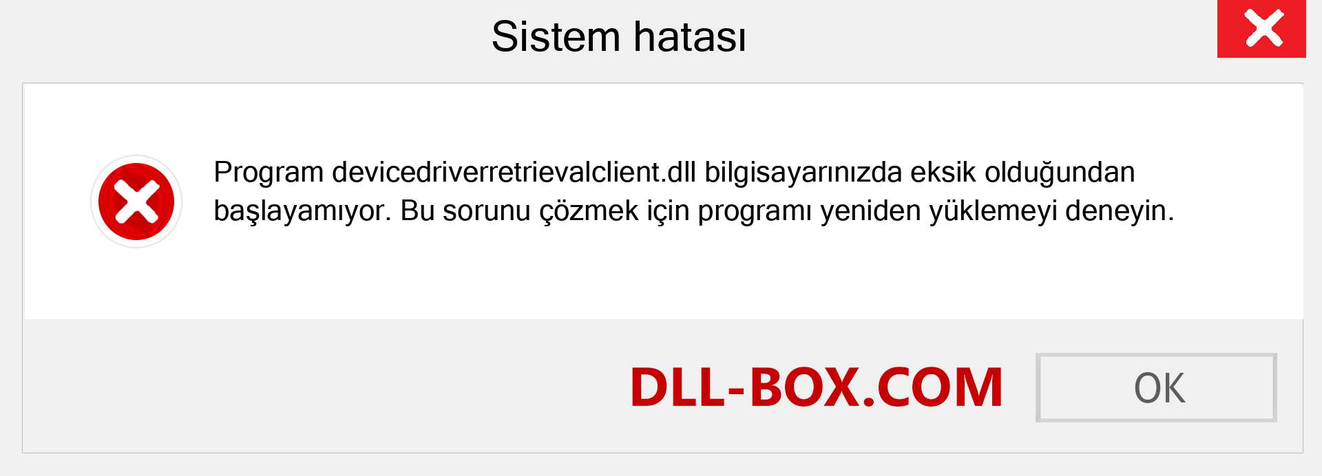 devicedriverretrievalclient.dll dosyası eksik mi? Windows 7, 8, 10 için İndirin - Windows'ta devicedriverretrievalclient dll Eksik Hatasını Düzeltin, fotoğraflar, resimler